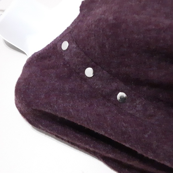 Ellos knit sweater pullover women 2X burgendy crewneck Soft Comfy Casual Office - Picture 3 of 9